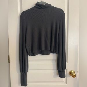 Urban Outfitters Charcoal Grey Turtleneck Sweater